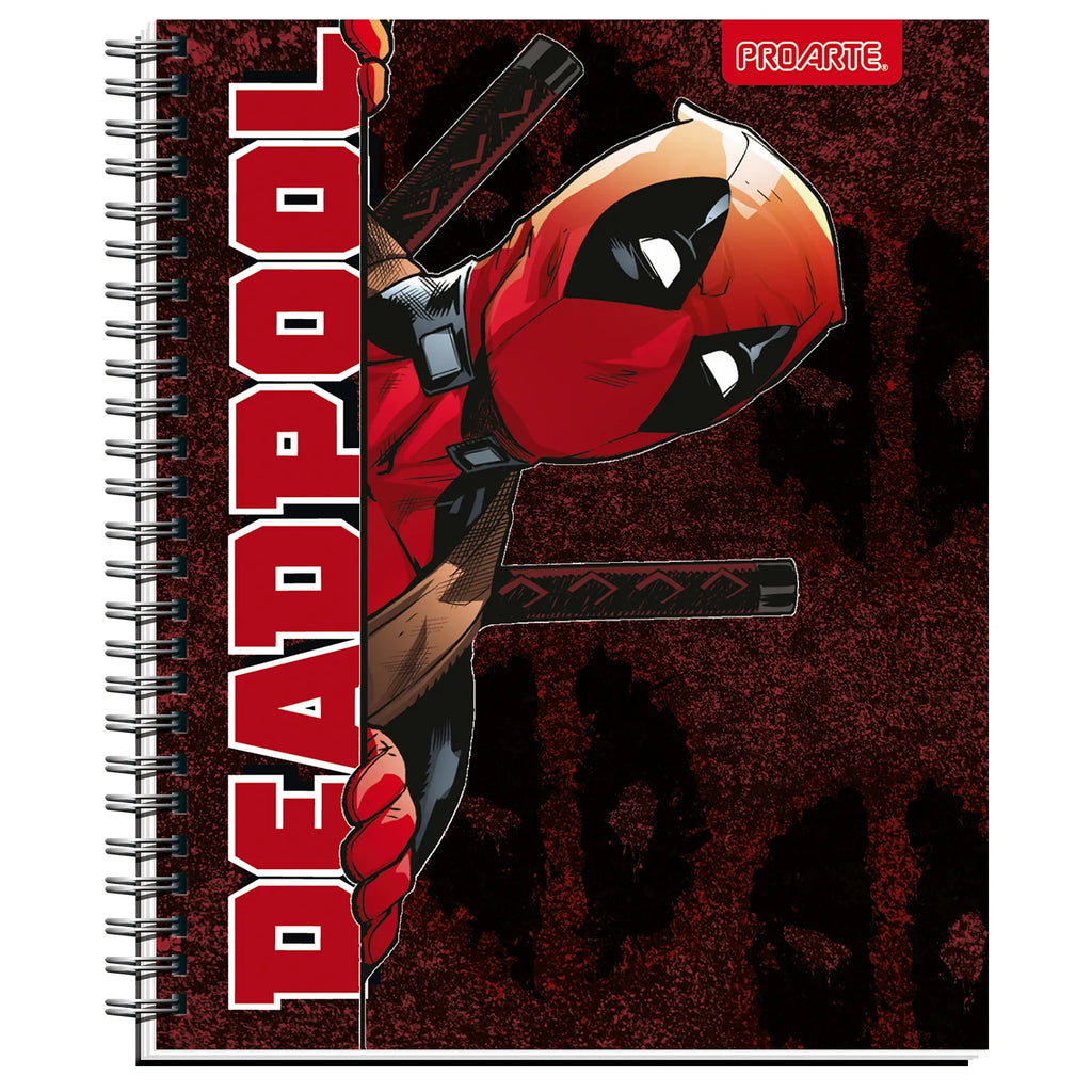 Cuaderno Universitario ProArte 100h 7mm Deadpool c/u