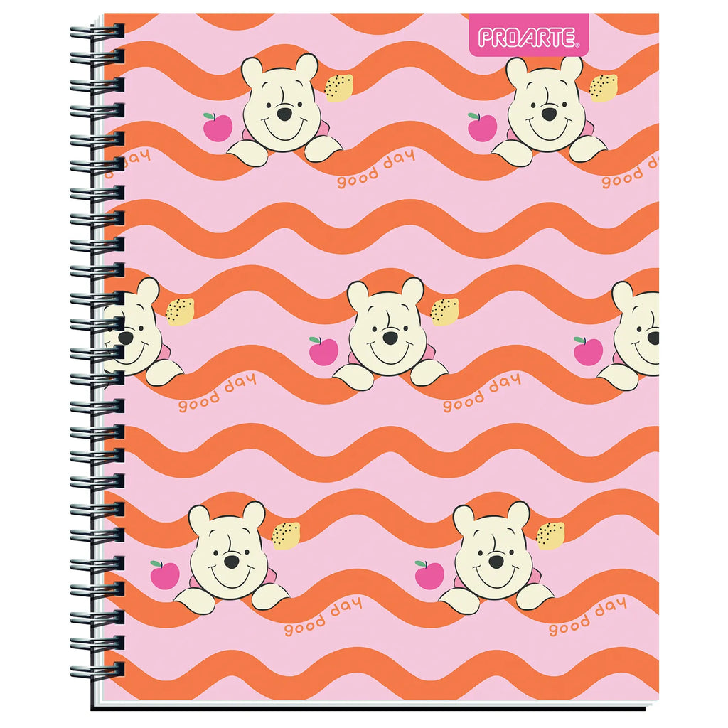 Cuaderno Universitario ProArte 100h 7mm Winnie the Pooh Pack 10 Un