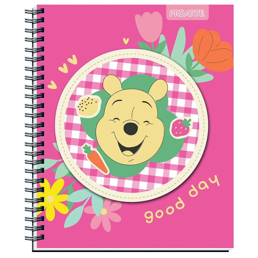 Cuaderno Universitario ProArte 100h 7mm Winnie the Pooh Pack 10 Un
