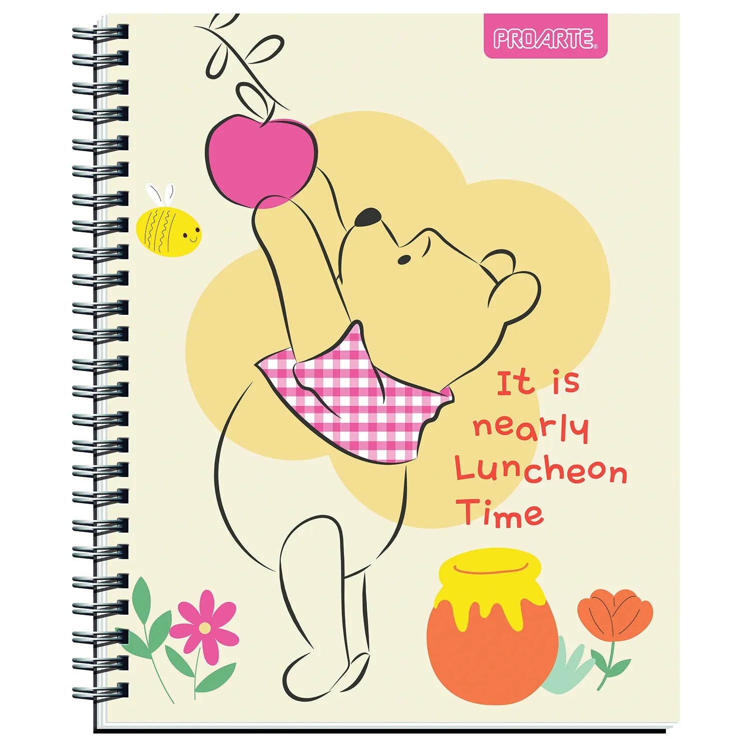Cuaderno Universitario ProArte 100h 7mm Winnie the Pooh Pack 10 Un