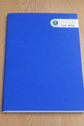 Cuaderno College 80h 7mm azul