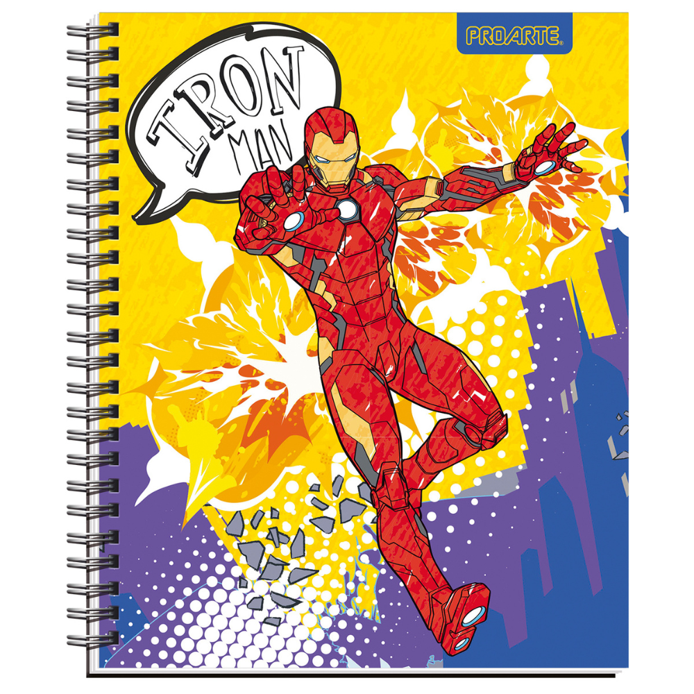Cuaderno Universitario ProArte 100h 7mm Super Heroes c/u
