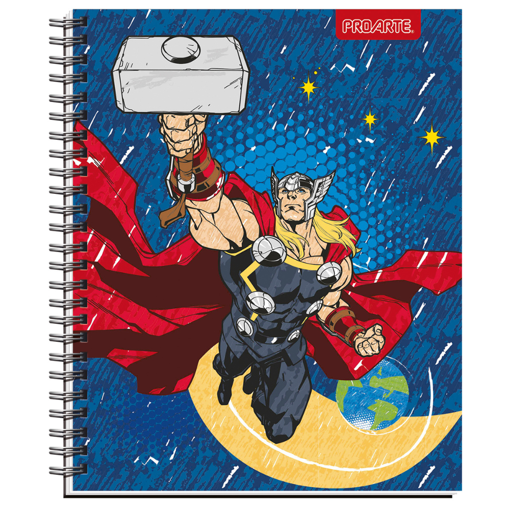 Cuaderno Universitario ProArte 100h 7mm Super Heroes c/u