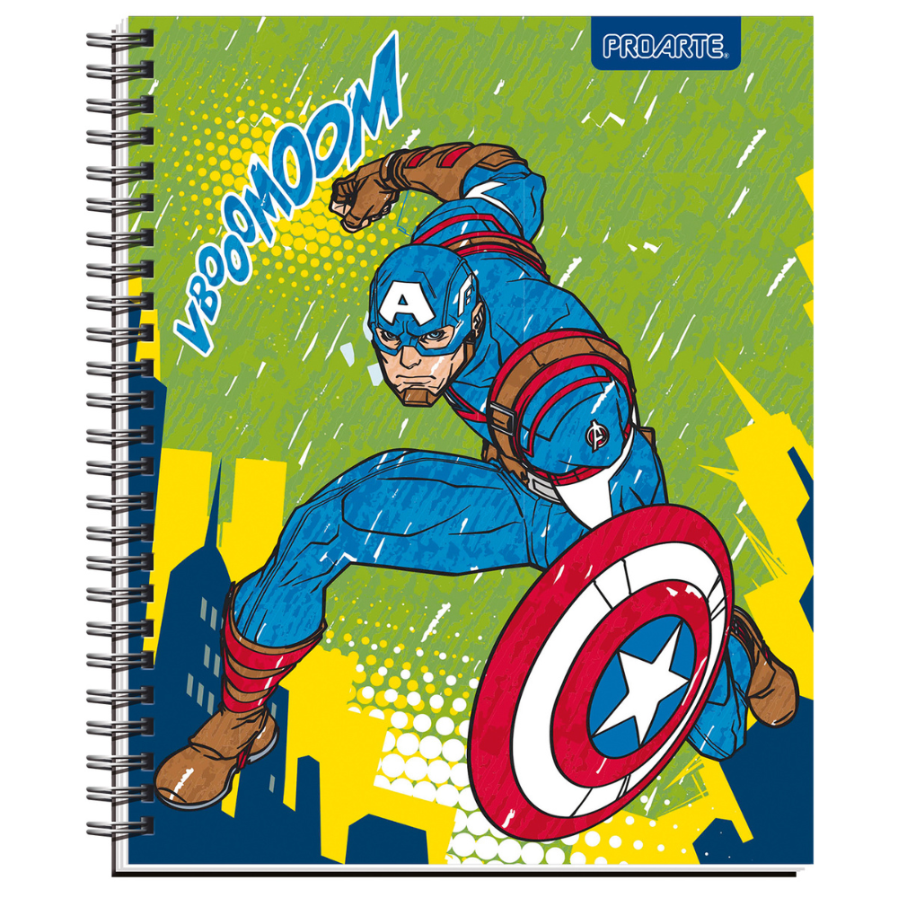 Cuaderno Universitario ProArte 100h 7mm Super Heroes c/u