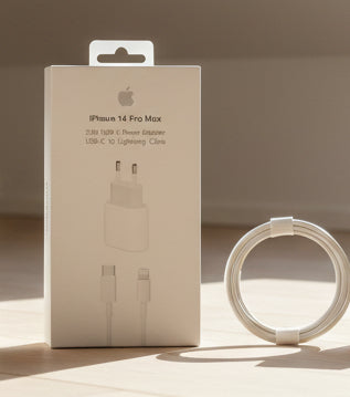 Cargador para Apple 25W C a Lightning carga rapida