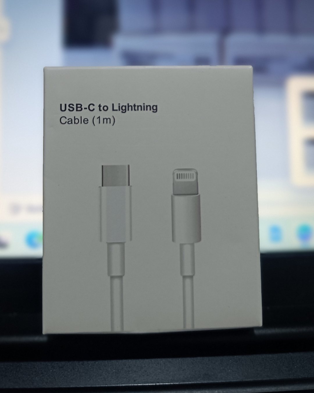 Cable para Apple lightning a tipo-c carga rapida 1m