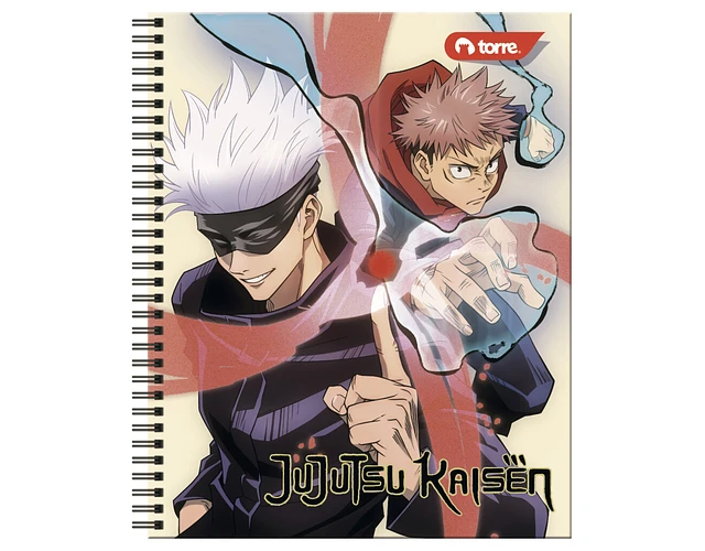 Cuaderno Universitario ProArte 100h 7mm JUJUTSU KAISEN Pack 10 Un