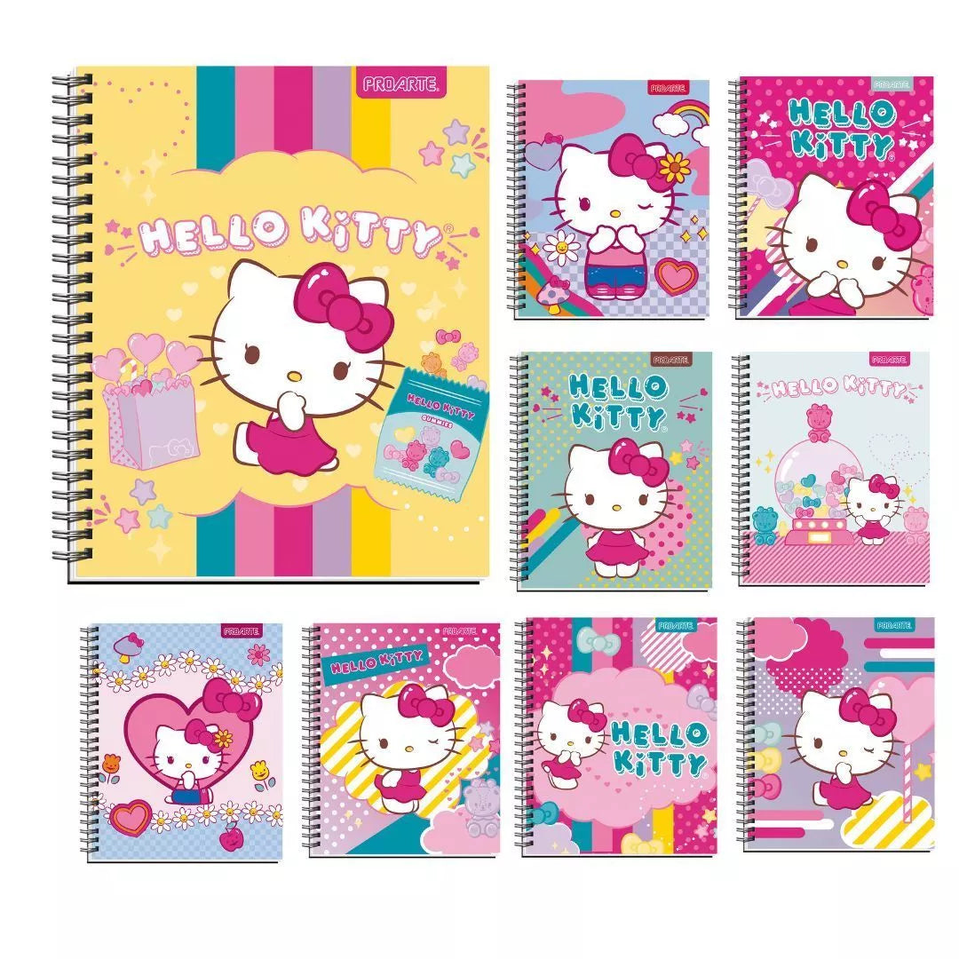Cuaderno Universitario Proarte 100h 7mm Hello Kitty C/U
